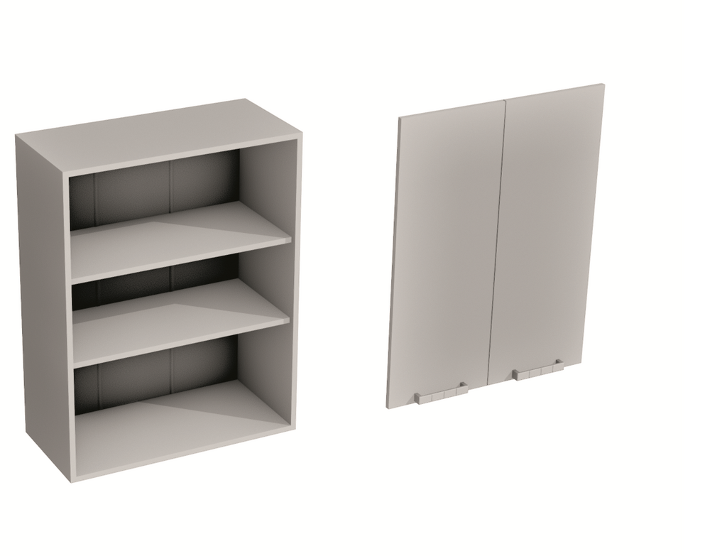 Навесной шкаф 600 ВВ600 / Орешник / Матовый / Аленушка